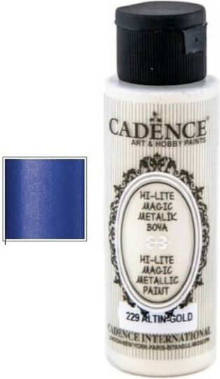 Ακρυλικό 70ml Mavi-blue Hi Lite Metallic Cadence