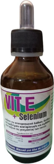 Evia Parrots Vit-e + Selen, Vogelgesundheitsbedarf, Fruchtbarkeitsförderung für Vögel 20ml