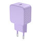 BigBen Connected Charger Without Cable with USB-C Port 20W Power Delivery Purple