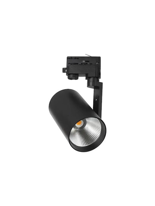 V-TAC LED Θερμό Λευκό Σποτ σε Μαύρο Χρώμα