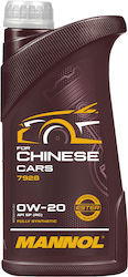 Mannol For Chinese Cars 7928 Синтетичен Масло 0W-20 1лт