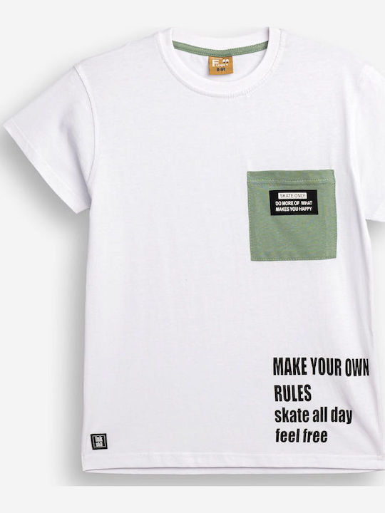 Funky T-shirt Λευκό