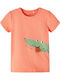 Παιδικό T-shirt Κοραλί