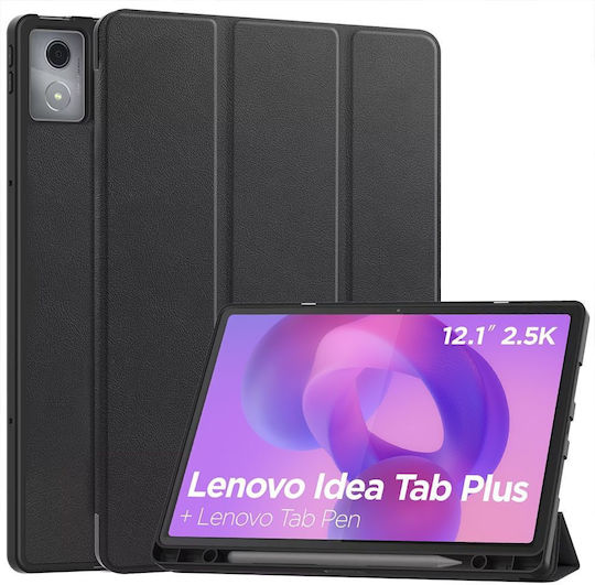Revomag Flip Cover Neagră (Lenovo Idea Tab Plus 12.1" (2025))