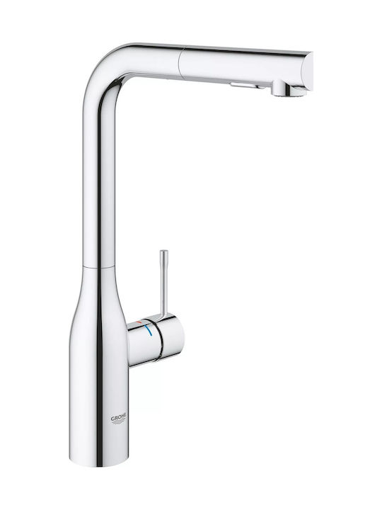Grohe Essence Μπαταρία Κουζίνας Πάγκου Ασημί