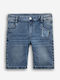Șort/Salopetă Copii Denim Albastru
