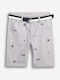 Kinder-Shorts/Bermudas Stoff Gray
