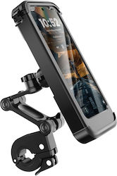 Avizar Fahrrad Motorrad Handy-Halterung Wasserdichte Touch-Sensitive Vollhülle Schwarz