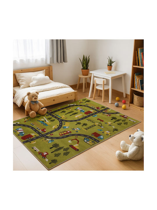 Saray Home Kids Synthetic Rug 3d City Adventure 133x170cm