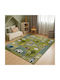 Saray Home 3d City Adventure Παιδικό Χαλί Πράσινο 133x170cm