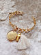 By Anastasia's Art Creations Taufe Anhänger Armbänder Gold 1 Stück