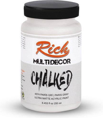 Rich Chalk Paint 250ml 4574 Paris Grey