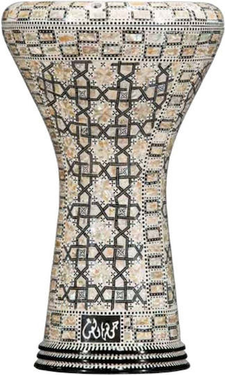 Gawharet El Fan M22-6228 Mother of Pearl Collection Tabla Doumbek Handmade Egyptian