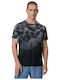 Funktionales Herrenblusen Kurzarm T-Shirt Grau