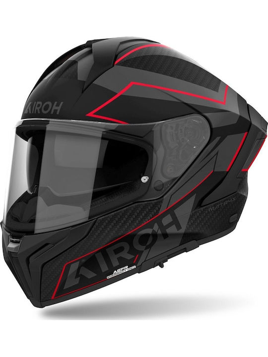 Airoh Matryx Sentinel Rot Motorradhelm Volles G...