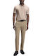 Trousers Elastic in Slim Fit Light Pastel Green