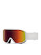 Smith Ski & Snowboard Goggles Kids White with Lens in Red Color