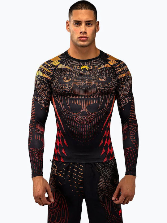 Venum Ανδρική Μακρυμάνικη Μπλούζα VENUM-05845-100 για Jiu-Jitsu Μαύρη