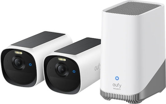 Eufy Σύστημα Παρακολούθησης 2 Καμερών 4MP με Καταγραφικό
