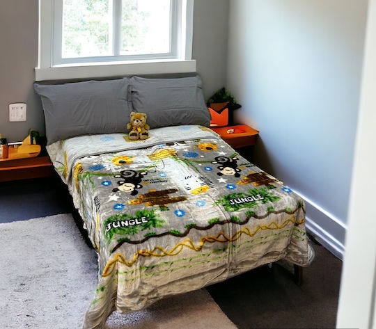 Giorgio Home Blanket Gray 220x160cm