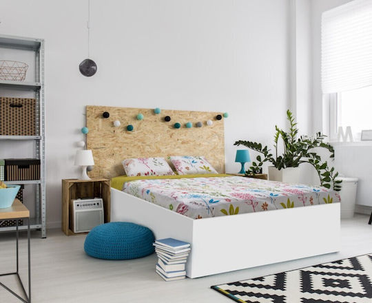 Heinner Σετ Υπέρδιπλο 4τμχ 220x240εκ. Flowers Heinner Σετ Υπέρδιπλο 4τμχ 220x240εκ. Flowers