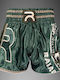 Venum X Rajadamnern Muay Thai Shorts Militärgrünes Boxershorts