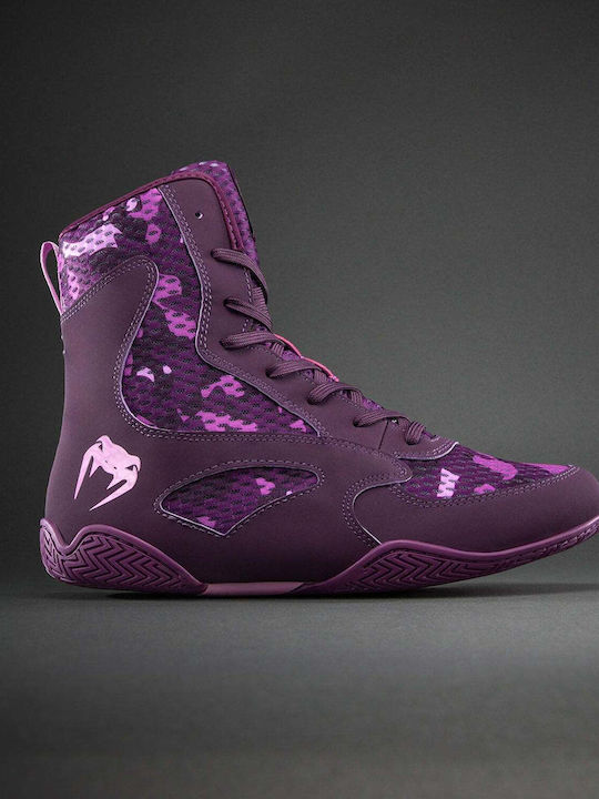 Venum Men's Purple Boxing Shoes Venum Men's Purple Boxing Shoes