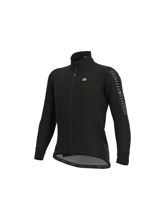 Ale Men's Long Sleeve Cycling Jersey Black