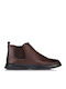 Leather Brown Men's Boots