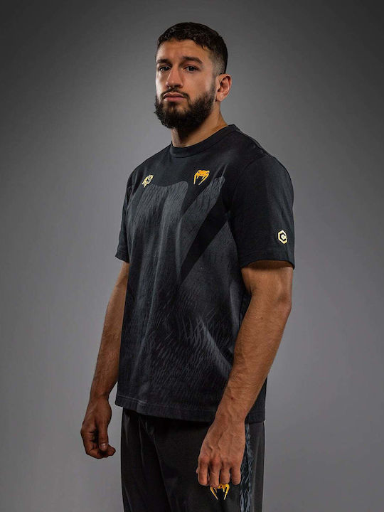 Venum Herren Kurzärmlig T-Shirt VENUM-06005-109 Schwarz