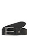 Men's Belt Leather Black