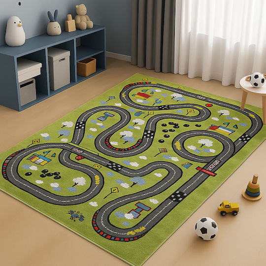 Saray Home Kids Synthetic Rug 3d City Adventure 160x210cm