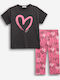 Kids' Set with Leggings Winter 2pcs Gray