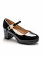 Kids Ballerinas with Adjustable Metal Clasp Black