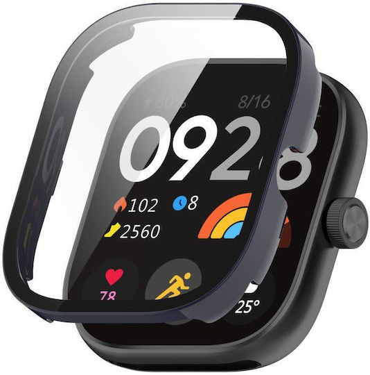 Redmi Watch 4 Xdfind Tempered Film Integrated Pc Watch Protective Cover Ink Blue