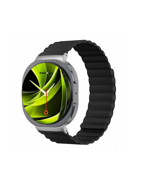 Mobile Origin Easy Strap Магнитна Кайшка Galaxy Watch 8 Черна Mo-mgw8-blk