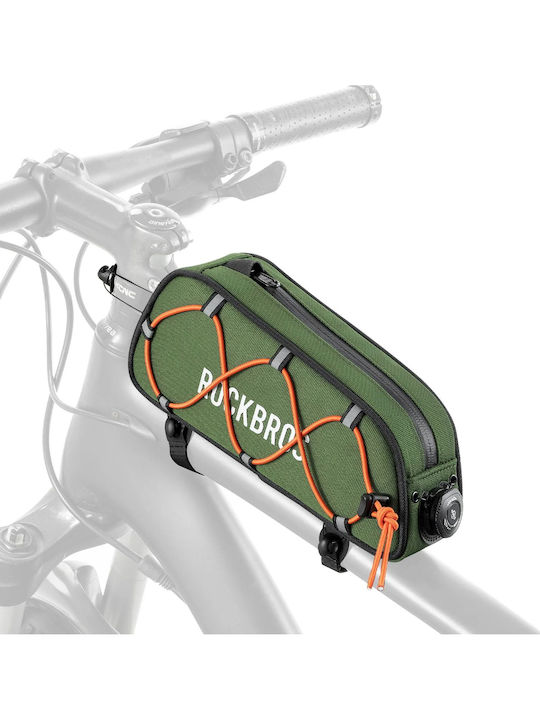 Rockbros Road To Sky Bicycle Frame Bag Green 30...