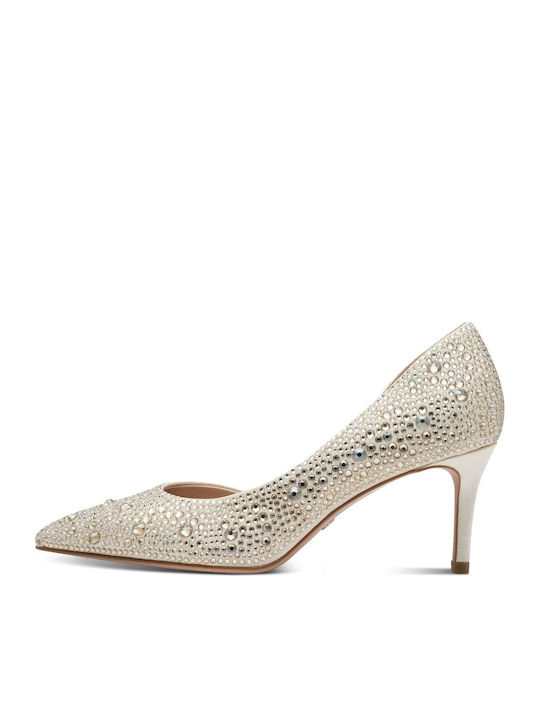 Pearl Glam Medium Heels