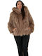 Women's Short Fur Multicolour
