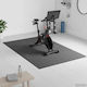 vidaXL Boden Bodenbelag für Turnhallengeräte Fitnessstudio Schwarz 183x122cm 1Stück