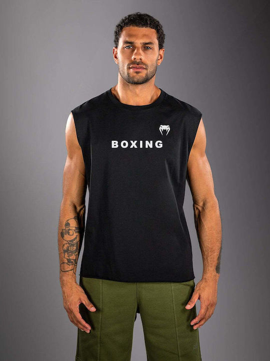 Venum Sleeveless Shirt VENUM-05941-001 for Boxing Black