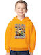 Kids Sweatshirt with Hood Gold