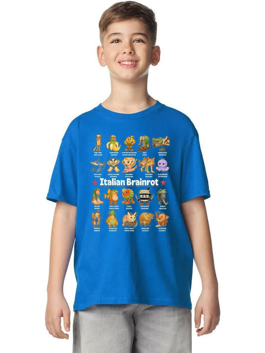 Kids' T-shirt Royal Brainrot Brain Rot Brainrot