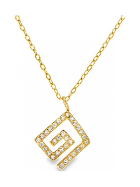 Slevori Halskette Vergoldetes Silber 925 Maiandro