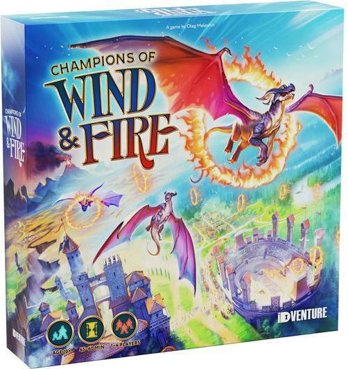 Επιτραπέζιο Παιχνίδι Champions of Wind and Fire για 1-4 Παίκτες 10+ Ετών (EN) iDventure