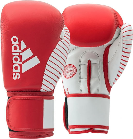 adidas WAKO Γάντια Πυγμαχίας για Αγώνα Κόκκινα/Λευκά