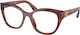 Miu Miu Mu05xv 11q 1o1 Brillengestelle mit Rezept