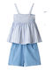 Kinder-Set mit Shorts Sommer 2Stück Ciel