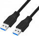 Techly USB 2.0 Cable USB-A male - USB-A male 3m