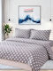 Sheet Sets Queen 240x260cm. Gray 4pcs